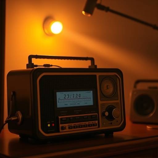 Visual representation of a radio advertisement for 'Norsk Tippings Lotto' featuring sound design by Lydriket Studio.